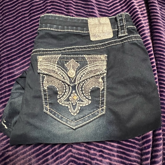 Hydraulic Women's Boot Cut Jeans - Dark Blue - Picture 6 of 6